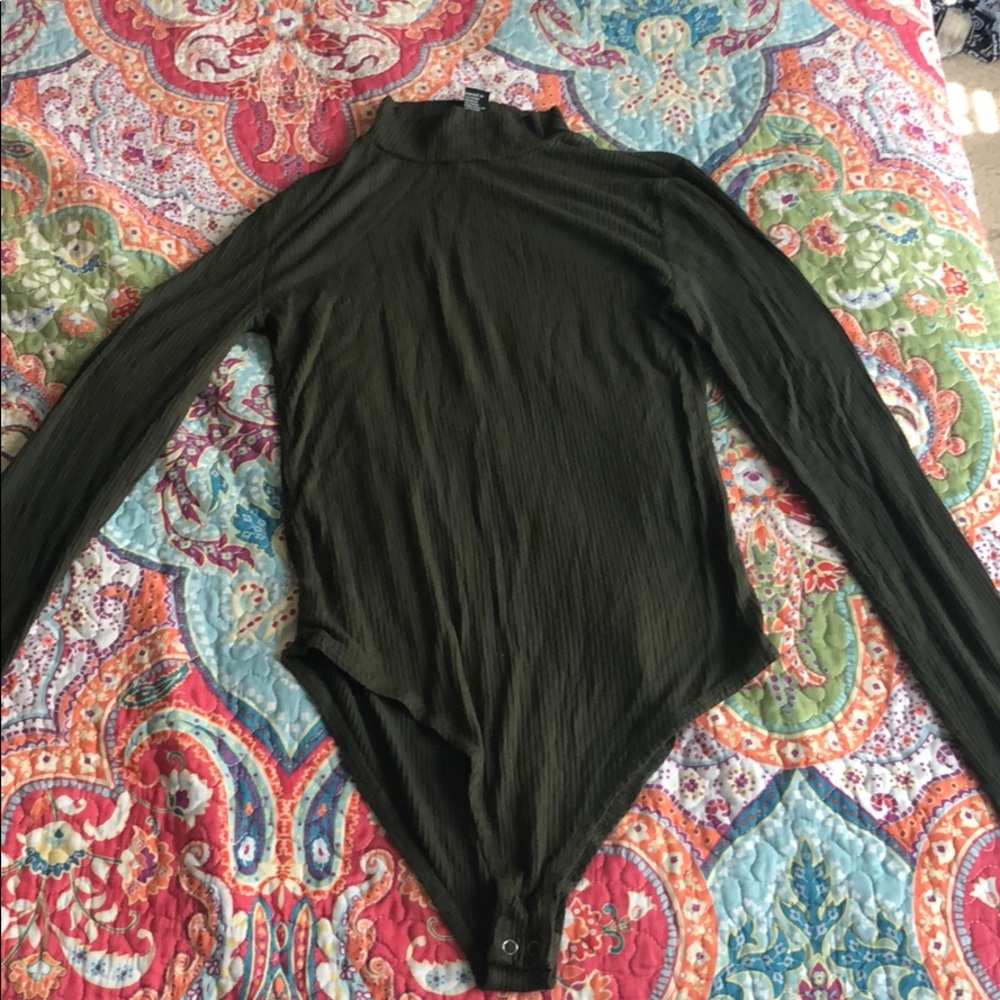 Forever 21 Turtleneck Bodysuit